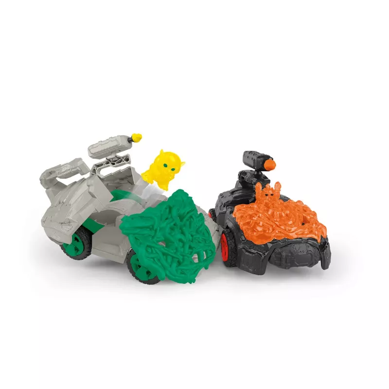 Schleich Jungle CrashMobile su Miniatiūriniu Padaru 42671 įvairiaspalvis