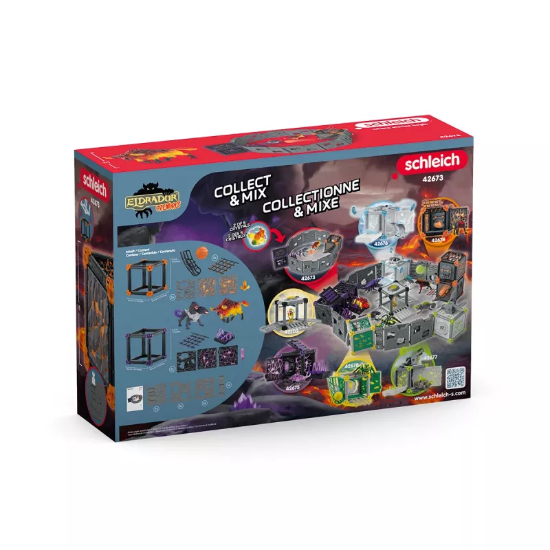 Schleich BattleCave Arena Lava vs. Shadow daugiaspalvis