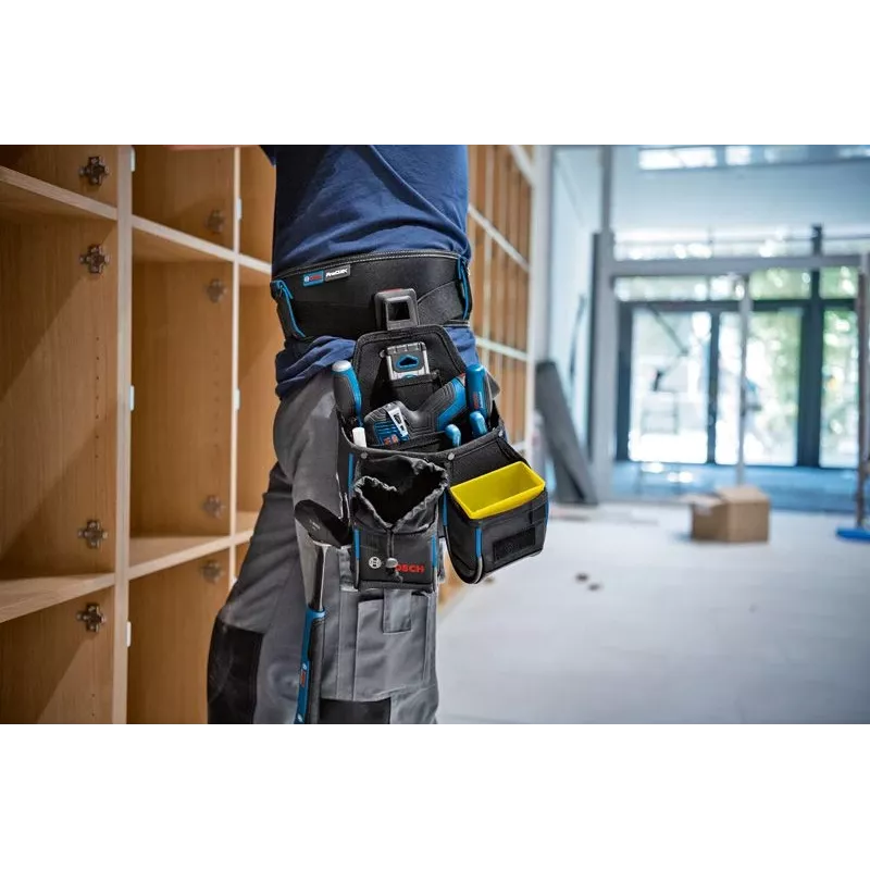 Bosch 1.600.A02.65R, Juosmens įrankių diržas, Juodas, Sagtis, 5 vnt.