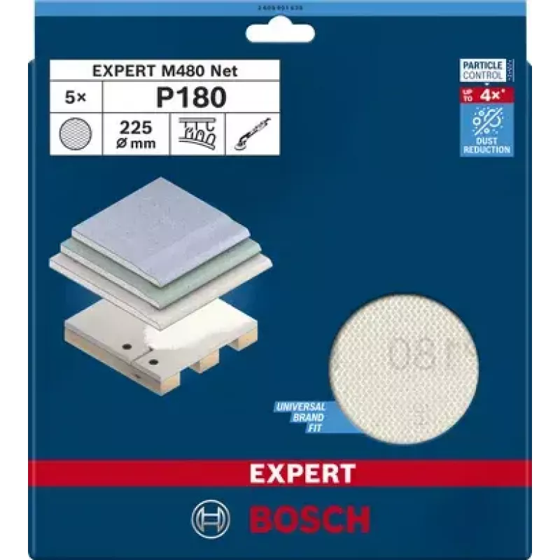 Šlifavimo tinklelis Bosch Expert M480 5 vnt 2608901638