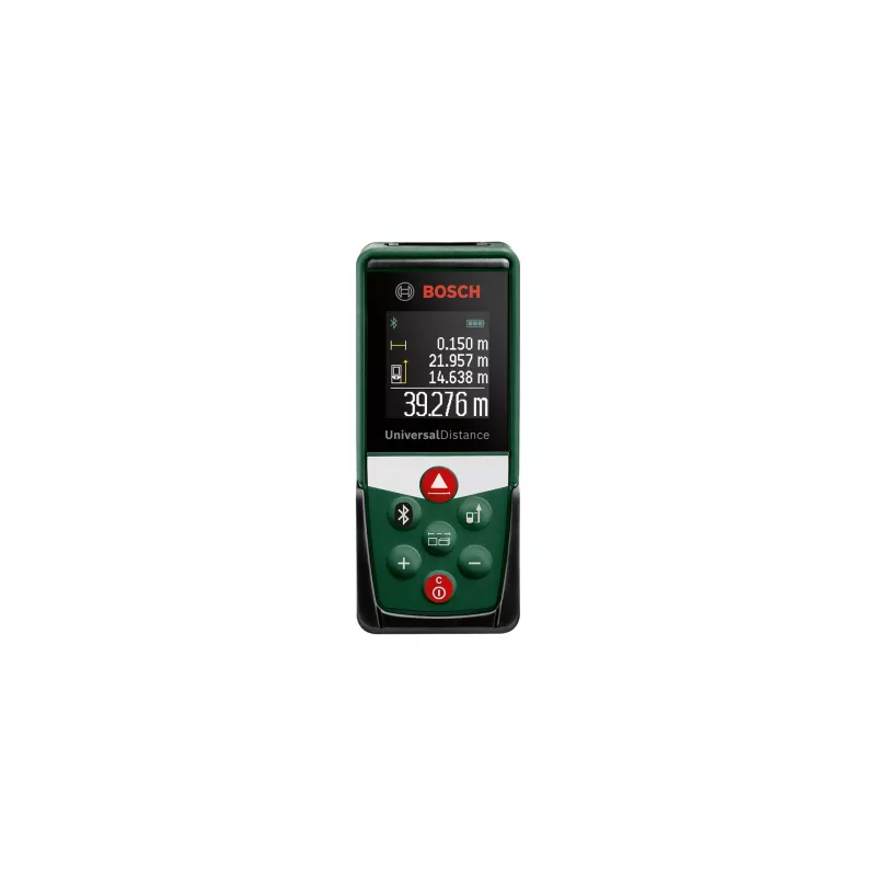 Lazerinis atstumo matuoklis Bosch UniversalDistance 40C – nuotolis iki 40 m, tikslumas 1 mm