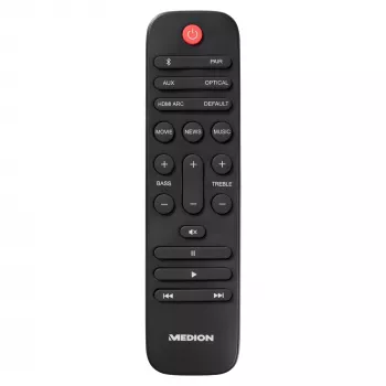 MEDION LIFE P61155 Juoda 60 W garso juosta
