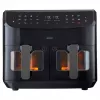 MEDION LIFE P20 Double 8.7 L 2600 W Juoda karšto oro gruzdintuvė su dviem krepšeliais