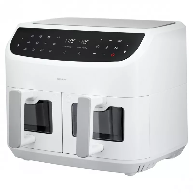 MEDION LIFE P20 Double 8.7 L 2600 W oro gruzdintuvė balta