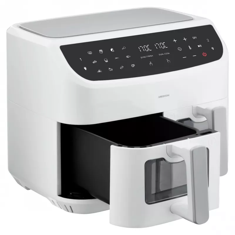 MEDION LIFE P20 Double 8.7 L 2600 W oro gruzdintuvė balta