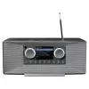 Internetinis radijas MEDION LIFE P85333 — DAB+ / FM, 12 W RMS, 2,8 colio TFT, Wi‑Fi 802.11a/b/g, 3,5 mm lizdas, pilka spalva
