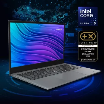 Nešiojamas kompiuteris MEDION E15443 Intel Core Ultra 5 125H 39,6 cm (15,6 colio) Full HD 16 GB DDR5-SDRAM 512 GB SSD Windows 11 Home Pilka