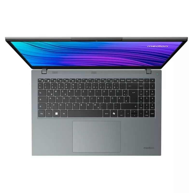 Nešiojamas kompiuteris MEDION E15443 Intel Core Ultra 5 125H 39,6 cm (15,6 colio) Full HD 16 GB DDR5-SDRAM 512 GB SSD Windows 11 Home Pilka