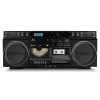 Muzikos sistema MEDION LIFE P66538 – 20 W, 2 krypčių garsiakalbiai, DAB+/FM/PLL, Bluetooth, LCD ekranas, juoda