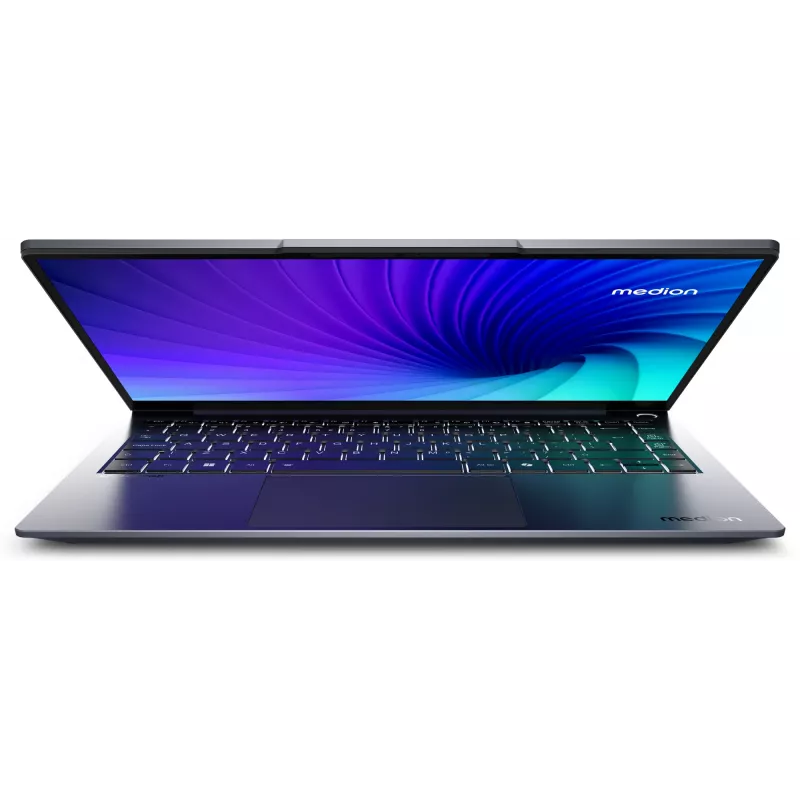 Nešiojamas kompiuteris MEDION SPRCHRGD 14 S1 Elite MD62637 Snapdragon X1E-78-100 35,6 cm (14 colių) WQXGA+ 16 GB LPDDR5-SDRAM 512 GB SSD Wi-Fi 6E (802.11ax) Windows 11 Home JAV anglų Pilka