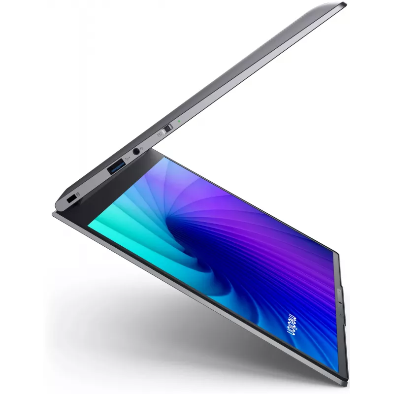 Nešiojamas kompiuteris MEDION SPRCHRGD 14 S1 Elite MD62637 Snapdragon X1E-78-100 35,6 cm (14 colių) WQXGA+ 16 GB LPDDR5-SDRAM 512 GB SSD Wi-Fi 6E (802.11ax) Windows 11 Home JAV anglų Pilka