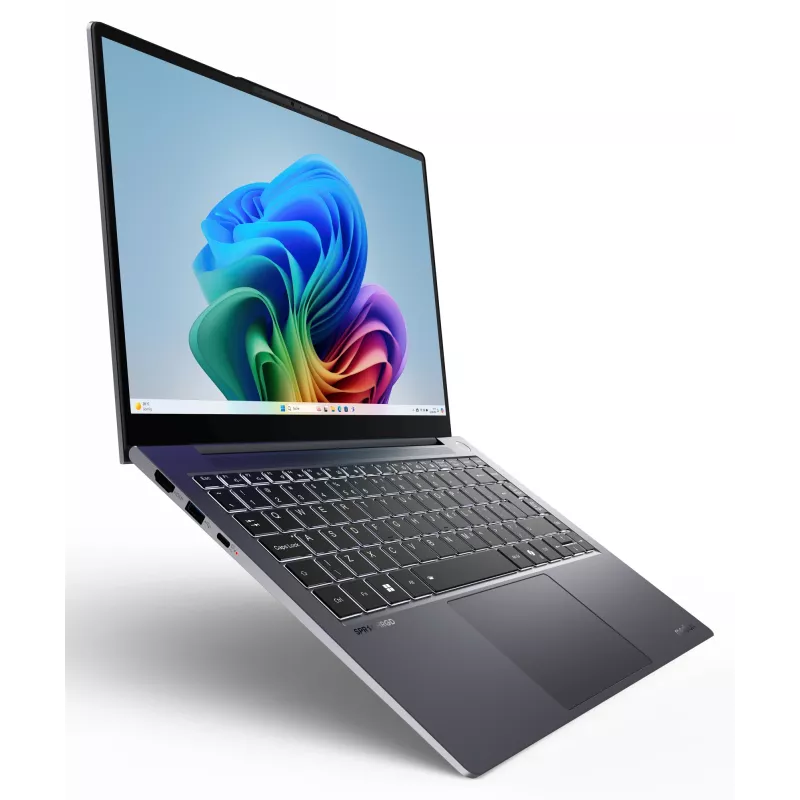 Nešiojamas kompiuteris MEDION SPRCHRGD 14 S1 Elite MD62637 Snapdragon X1E-78-100 35,6 cm (14 colių) WQXGA+ 16 GB LPDDR5-SDRAM 512 GB SSD Wi-Fi 6E (802.11ax) Windows 11 Home JAV anglų Pilka