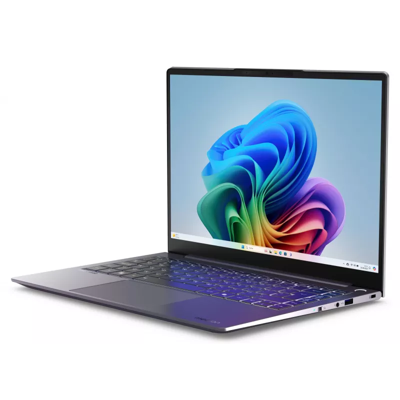 Nešiojamas kompiuteris MEDION SPRCHRGD 14 S1 Elite MD62637 Snapdragon X1E-78-100 35,6 cm (14 colių) WQXGA+ 16 GB LPDDR5-SDRAM 512 GB SSD Wi-Fi 6E (802.11ax) Windows 11 Home JAV anglų Pilka