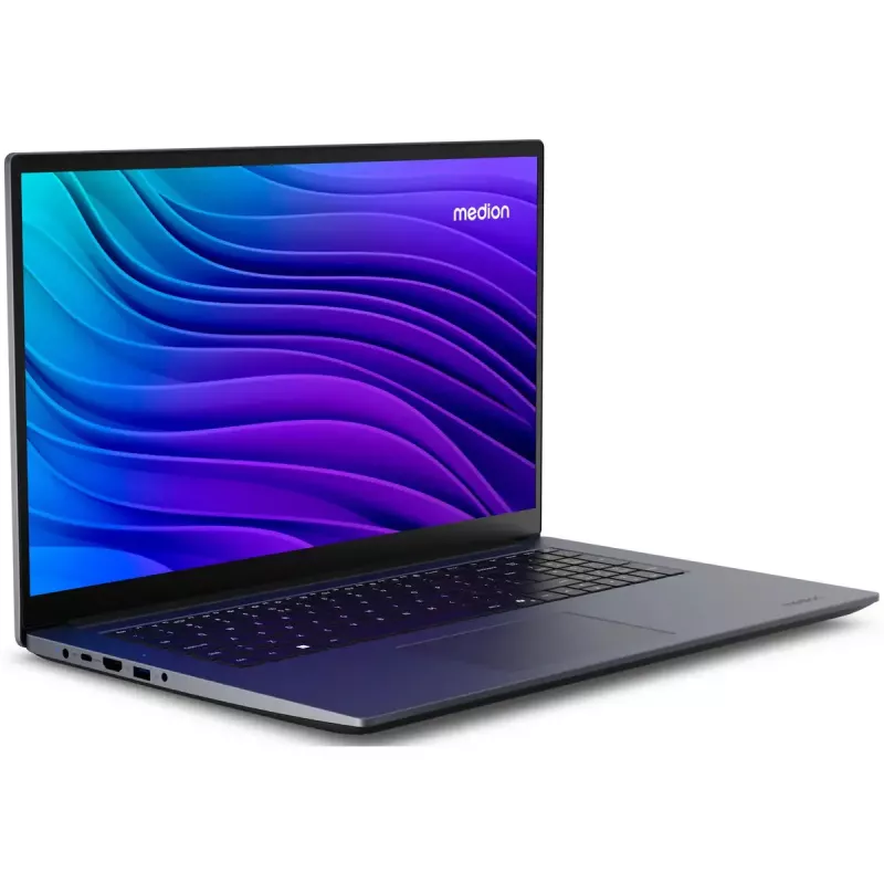 Nešiojamas kompiuteris MEDION Avantum 17 E1e Intel Core 5 N100 43,9 cm (17,3 colio) Full HD 4 GB DDR4 128 GB SSD Wi-Fi 5 Windows 11 Home juodas