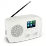 Internetinis radijas MEDION 50078821 – DAB+/FM, Wi‑Fi 802.11a/b/g, 5 W RMS, 2,4 colio TFT, baltas
