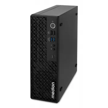 Mini kompiuteris MEDION PICOWORX T80III MD340020 — Intel Core Ultra 5 226V, 16 GB DDR5, 512 GB SSD, Intel Arc 130V, Windows 11 Home, juodas