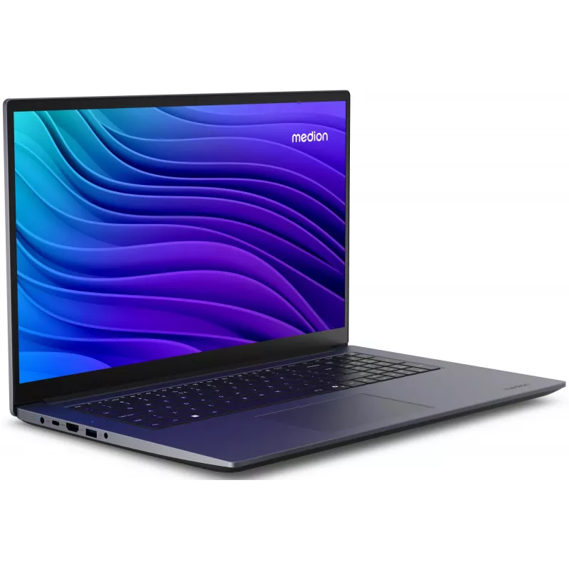 Nešiojamas kompiuteris MEDION Avantum 17 E1e MD600001 Intel® N N100 43,9 cm (17,3 colio) Full HD 4 GB DDR4-SDRAM 128 GB Flash Wi-Fi 6 (802.11ax) Windows 11 Home S režimas Pilka