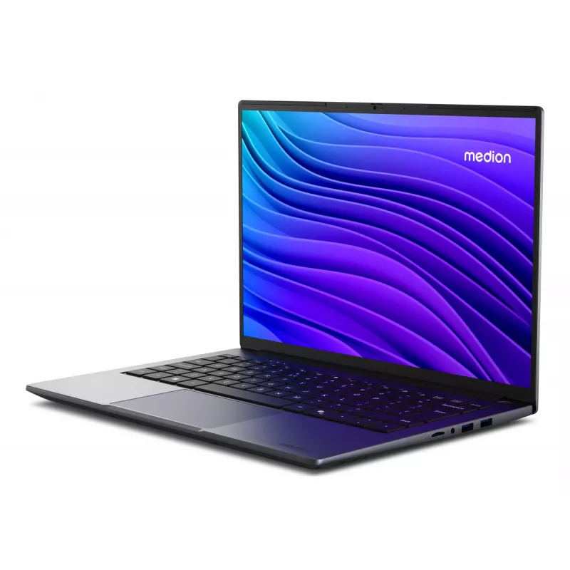MEDION Avantum 14 E1e Intel® Celeron® N N4500 nešiojamas kompiuteris 35,6 cm (14 colių) Full HD 8 GB DDR4-SDRAM 256 GB Flash Wi-Fi 6 (802.11ax) Windows 11 Home pilka