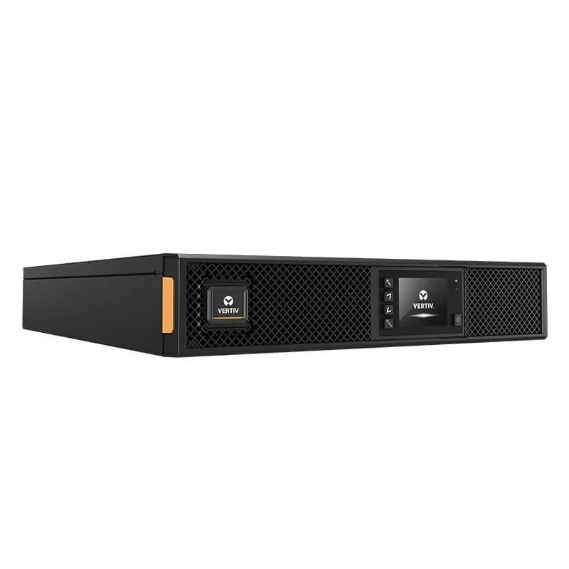 UPS Vertiv Liebert GXT5 0,75 kVA / 0,75 kW 230V stelažas/bokštas, 8 C13/C19 lizdai, LCD, VRLA baterija