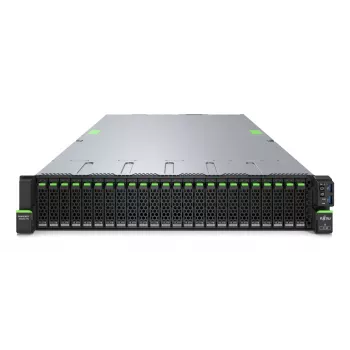 Fujitsu PRIMERGY RX2450 M2 server 0 GB stovas (2U) AMD EPYC 9354 3.25 GHz 32 GB DDR5-SDRAM 900 W