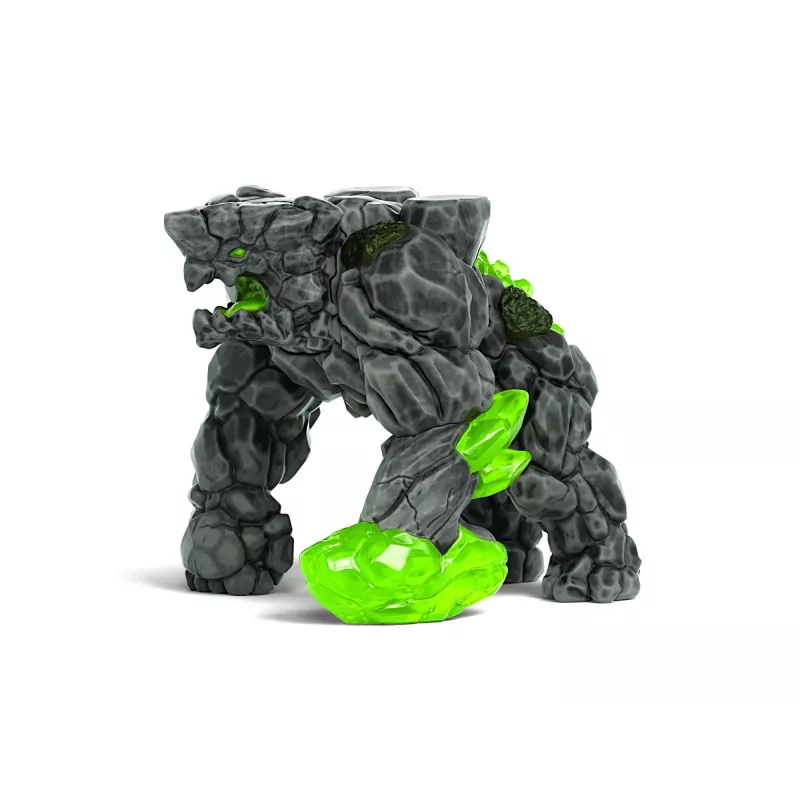 schleich ELDRADOR CREATURES BattleCave Stone Smasher – Veiksmo ir nuotykių figūrėlė su akmeniniu kumščiu