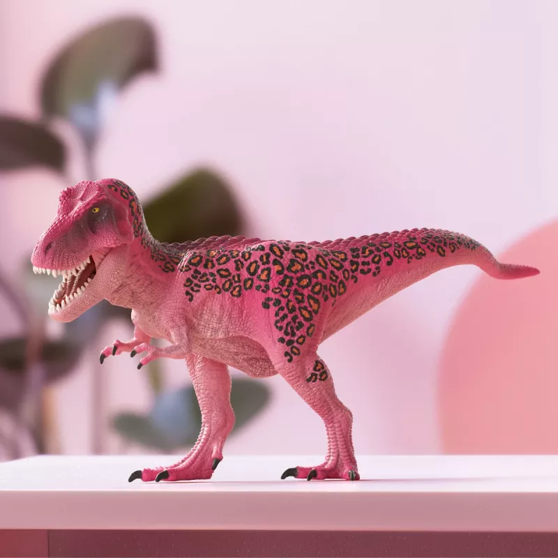 Schleich Dinozaury Animal Print T-Rex, 3 m., Dinozaurai ir ugnikalnis, Tyrimų stotis, Specialus, Įvairiaspalvis, 1 vnt.