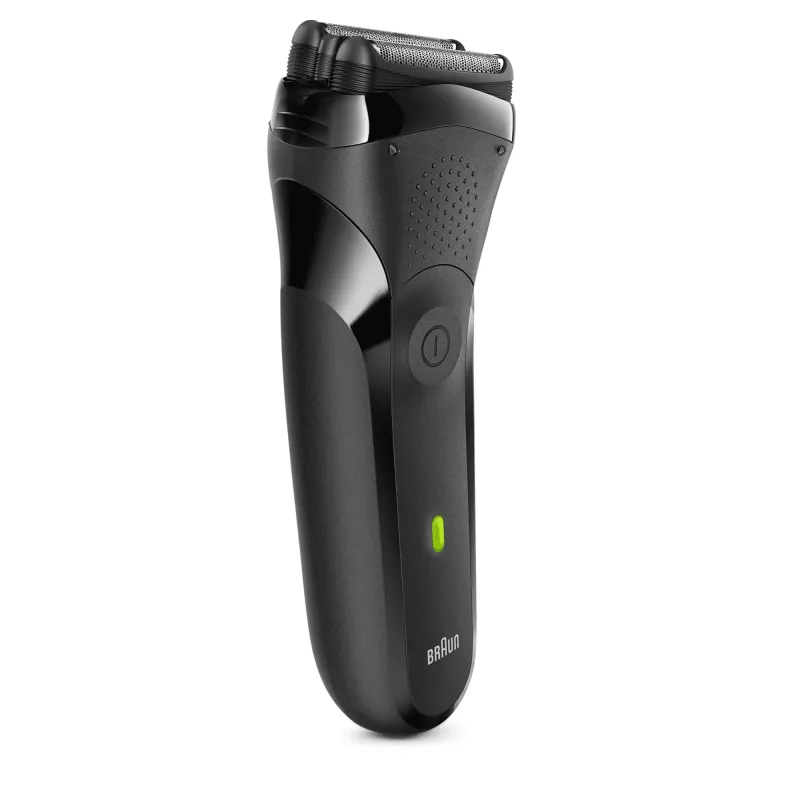 Braun Series 3 300s folijos skustuvas su trimeriu juodas