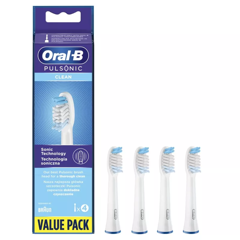 Oral-B Pulsonic Clean 4 vnt Balti
