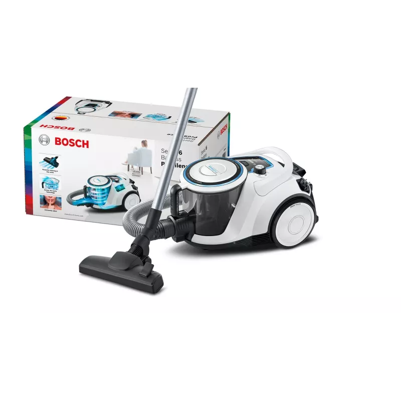 Bosch Serie 6 BGC41LSIL dulkių siurblys 2,4 L Cikloninis sausas 600 W be maišelio
