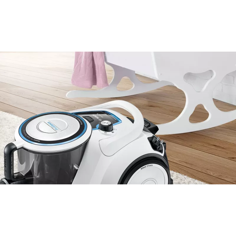 Bosch Serie 6 BGC41LSIL dulkių siurblys 2,4 L Cikloninis sausas 600 W be maišelio