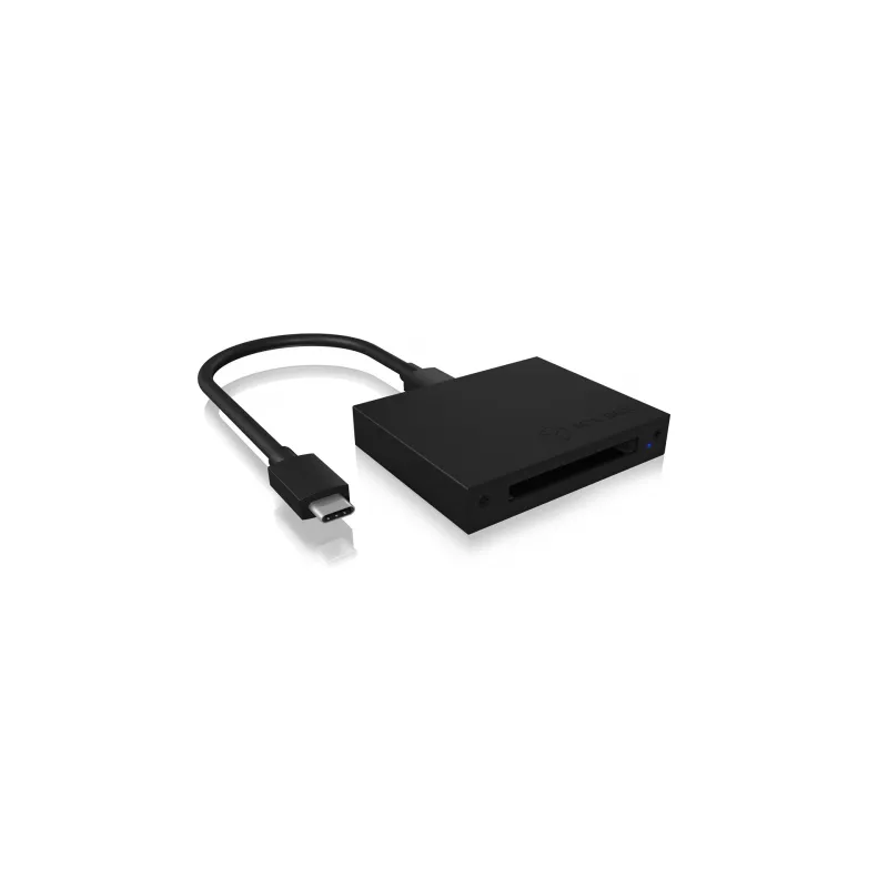 ICY BOX IB-CR402-C31 kortelių skaitytuvas USB 3.1 (Gen 2) Type-C™ juodas