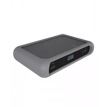 ICY BOX IB-HUB801-TB4 Thunderbolt 4 40000 Mbit/s Antracitas, Juoda