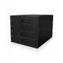 ICY BOX IB-574SSK-12G 8,89 cm (3,5 colio) galinė plokštė juoda