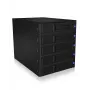 ICY BOX IB-575SSK-12G 8.89 cm (3,5 colio) galinė plokštė juoda