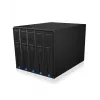 ICY BOX IB-575SSK-12G 8.89 cm (3,5 colio) galinė plokštė juoda