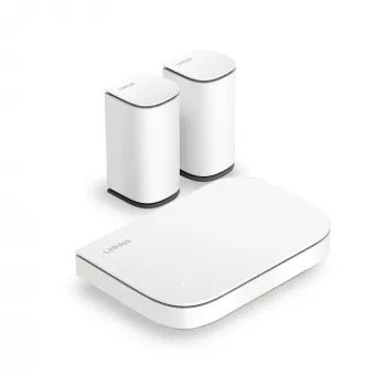 Linksys Velop Micro 6 tinklo sistema – Dviejų juostų WiFi 6 AX3000 (3 vnt.)