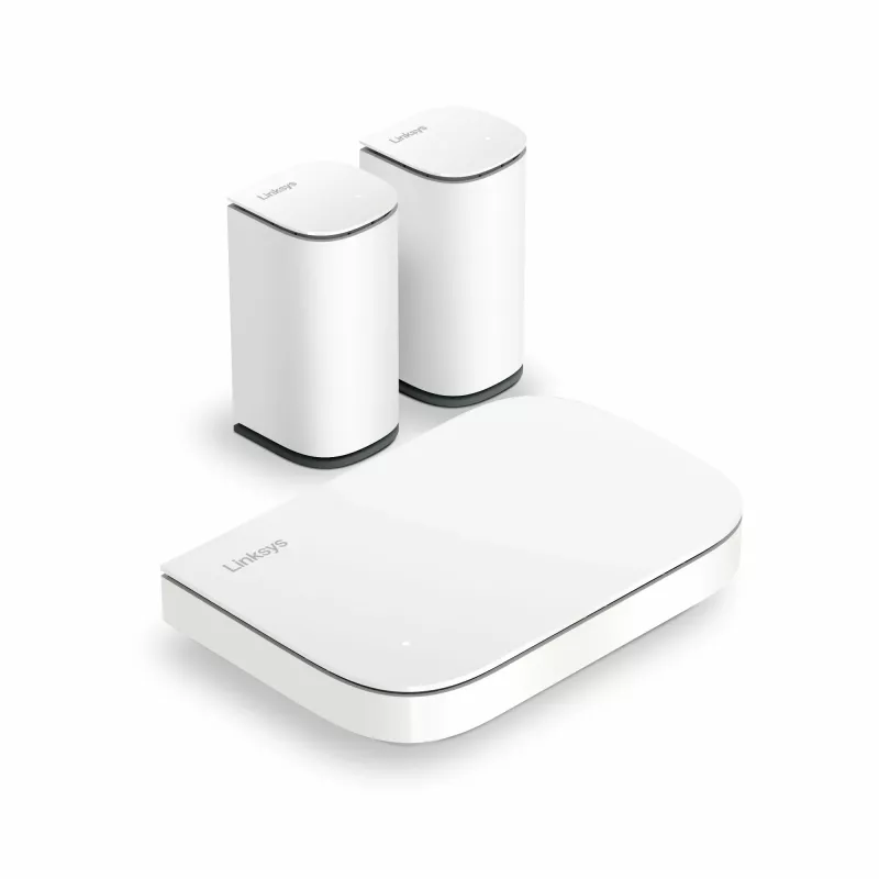 Linksys Velop Micro 6 tinklo sistema – Dviejų juostų WiFi 6 AX3000 (3 vnt.)