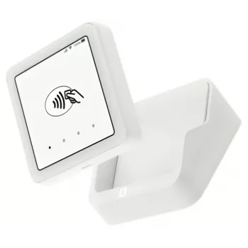 SumUp Solo belaidis kortelių skaitytuvas su baterija ir Wi-Fi, baltas