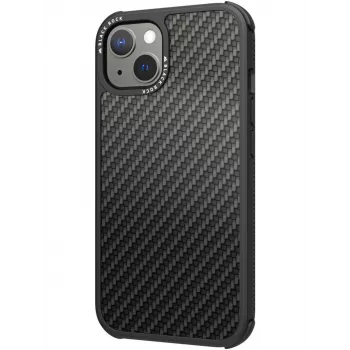 Hama Robust Real Carbon dėklas mobiliesiems telefonams 15,5 cm (6,1 colio) Juodas