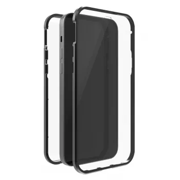 Hama 360° Glass dėklas iPhone 14 15,5 cm (6,1 colio) Juodas, permatomas