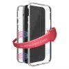Hama 360° stiklinis telefono dėklas sidabrinis permatomas iPhone 14 Pro Max
