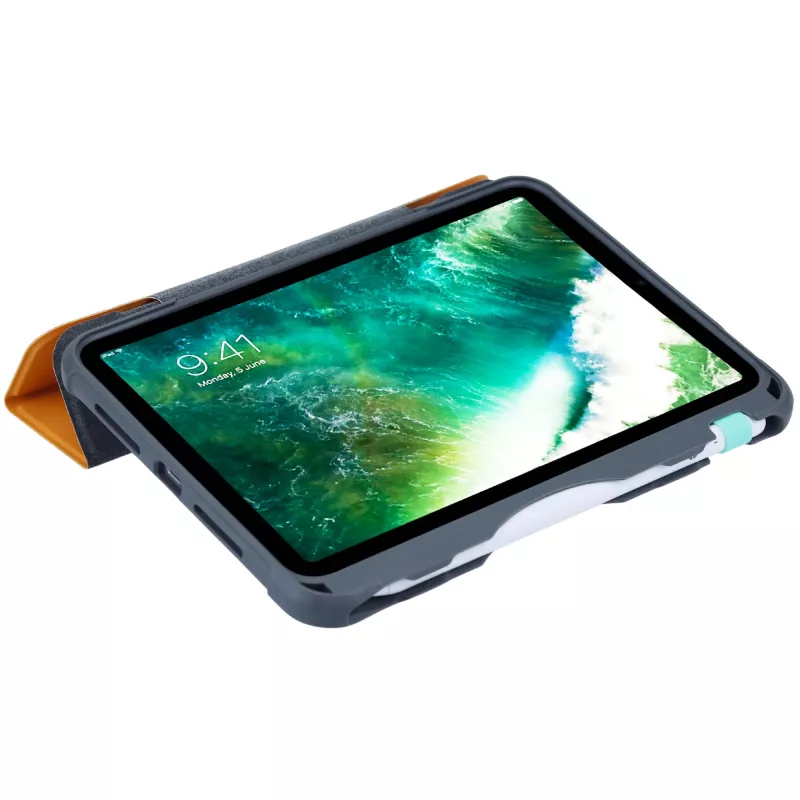 DEQSTER Rugged Case (2021) #RQ1 iPad mini (6. gen.) – itin tvirtas dėklas su folija