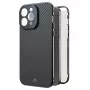 Hama 360° stiklinis dėklas iPhone 15 Pro Max 17 cm (6.7 colio) – anglies raštas