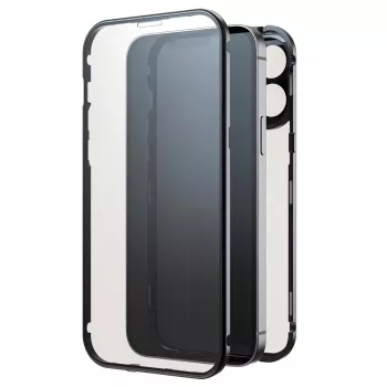 Hama 360° Glass dėklas iPhone 15 Pro Max 6,7 colio juodas