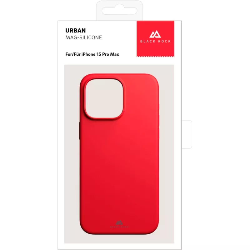 Hama Mag Urban Case dėklas mobiliesiems telefonams 17 cm 6,7 colio, raudonas