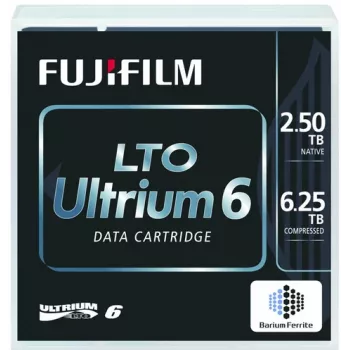 Tuščia duomenų juosta Fujifilm LTO Ultrium 6 2.5 TB 1.27 cm
