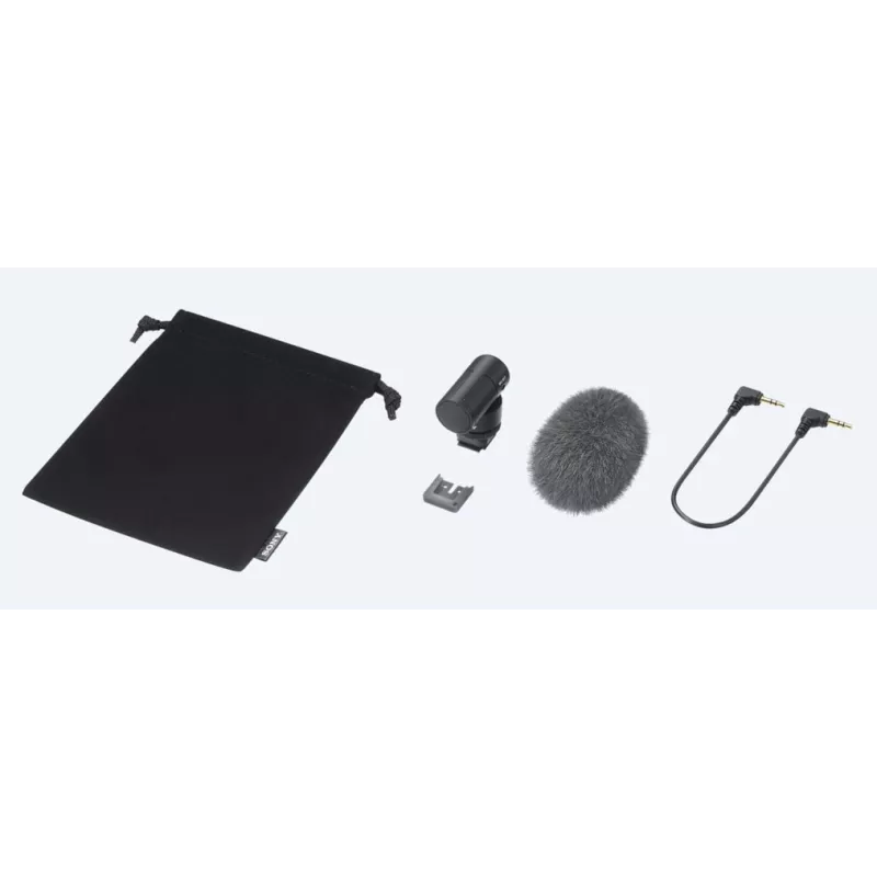 Sony ECM-G1 mikrofonas juodas Skaitmeniniams fotoaparatams
