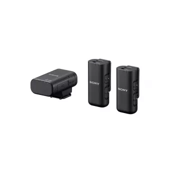 Mikrofonas Sony ECM-W3 Juodas skaitmeninis fotoaparato mikrofonas