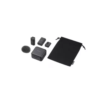Sony ECM-W3S Juodas belaidis mikrofonas kamerai