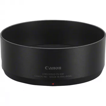 Gaubtas Canon ES-65B objektyvui RF50mm F1.8 STM – apvalus, juodas